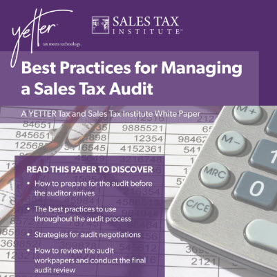 Managing a Sales Tax Audit Gudie